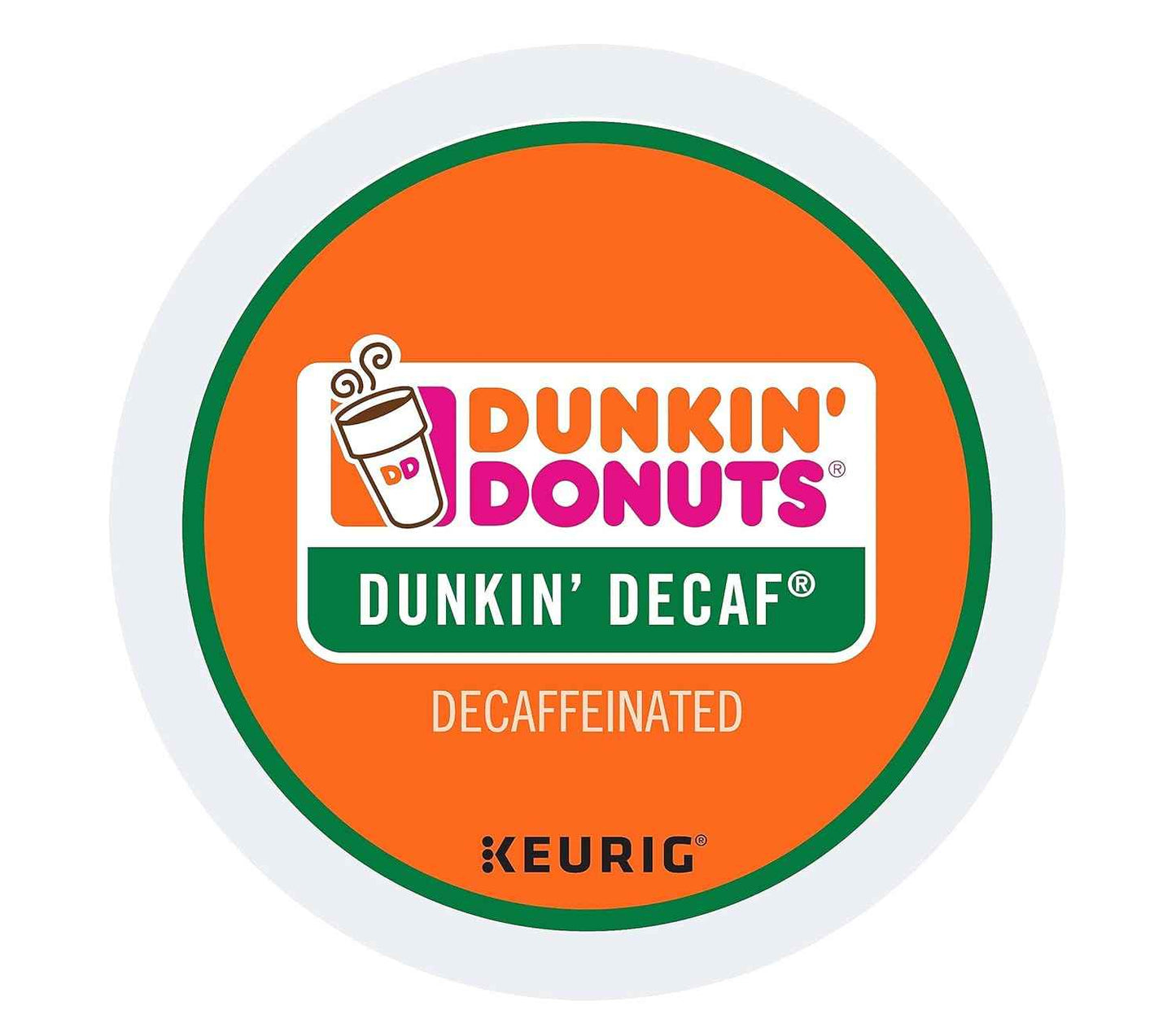Dunkin' Donuts Decaf Keurig® Single-Serve K-Cup® Pods, Medium Roast