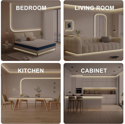 16.4ft/32.8ft_COB_LED_Strip_Light_with_Remote,_2700K-6500K_Dimmable_Bright_Warm_White_Led_COB_Strip_Light,_White_Continuous_Led_Strip_Light_for_Mirror,_Stair,_Cabinet,_Room