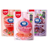 Amos Peelerz Mango Gummy Candy, Peelable Mango Gummy Candy, Resealable 2.19oz Bag (Pack of 8)