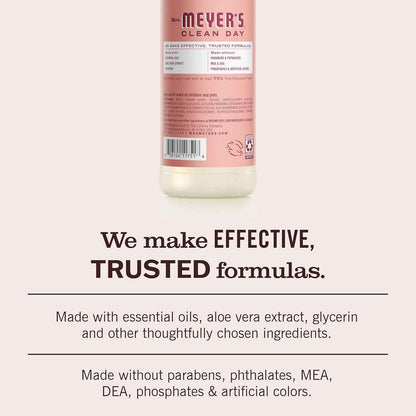 MRS. MEYER'S CLEAN DAY Liquid Dish Soap, Rose, 16 fl. oz