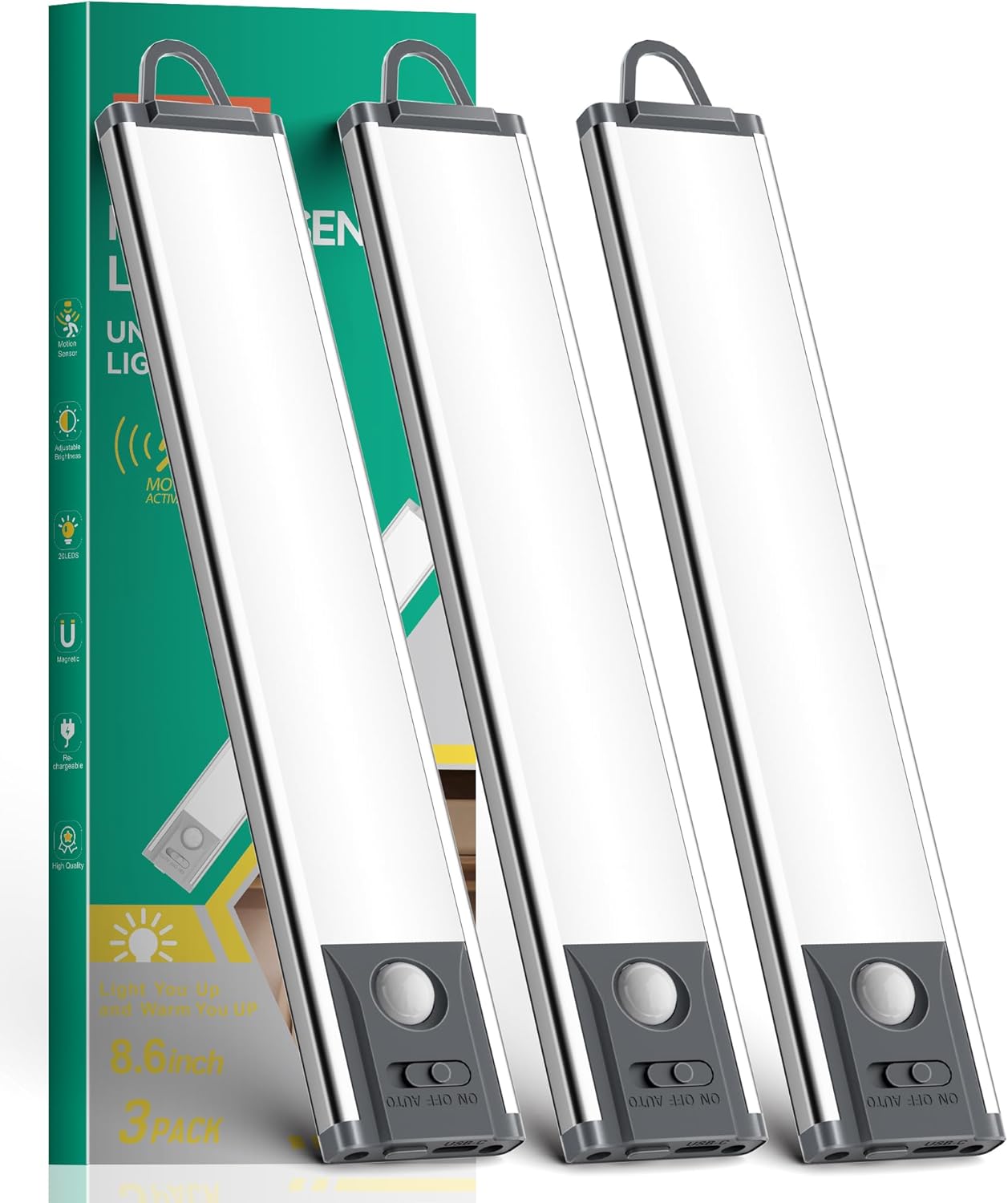 Under_Cabinet_Lighting_8inch/12.6_inch_Motion_Sensor_Light_Indoor_1000mah_Battery_Operated_Lights_Closet_Light_Wireless_Magnetic_LED_Lights_Under_Counter_Lights_for_Kitchen_Stair_Bedroom_woadrobe_White_