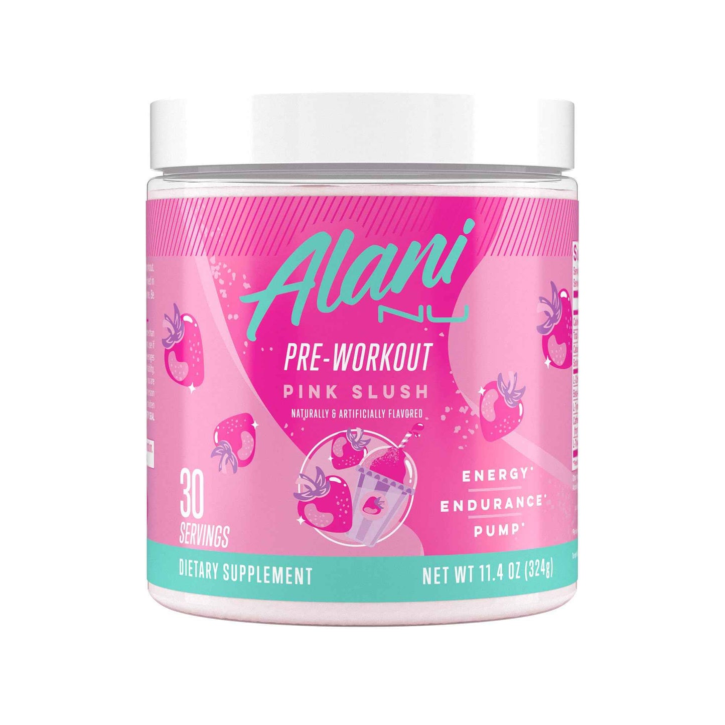 Alani Nu Pre Workout Powder | Amino Energy Boost | Endurance Supplement | Sugar Free | 200mg Caffeine | L-Theanine, Beta-Alanine, Citrulline | 30 Servings