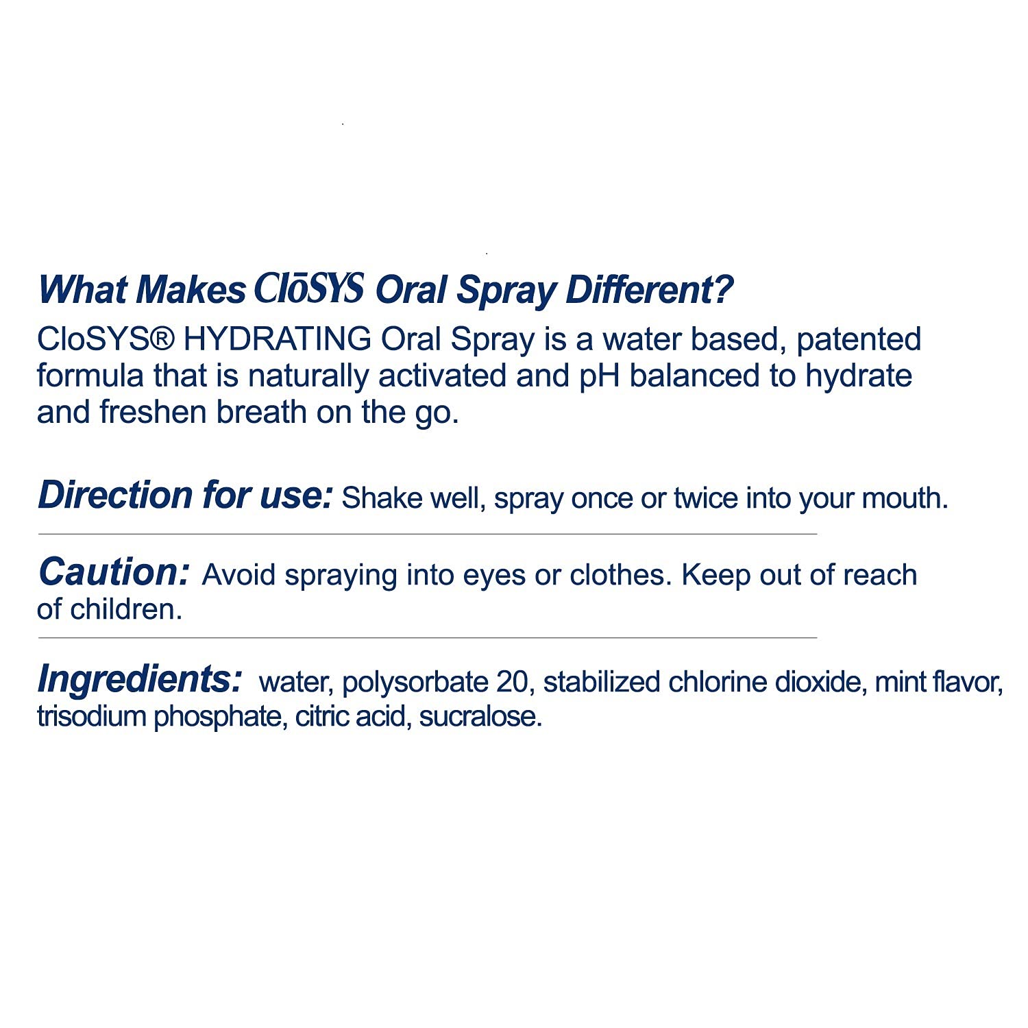 CloSYS_Oral_Breath_Spray,_0.31_Ounce_(3_Count),_Mint,_Sugar_Free,_pH_Balanced,_Fights_Bad_Breath