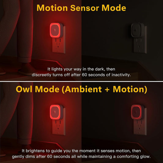 2_Pack_Plug_in_Red_Sleep_Night_Light_with_Motion_Sensor_&_Dusk_to_Dawn_Sensor,_Soft_Glow,_Dimmable,_LED_Lights_for_Bedroom,_Sleep,_Baby_Nursery,_Kids,_Toddler,_Bathroom,_Hallway,_Home_Decor