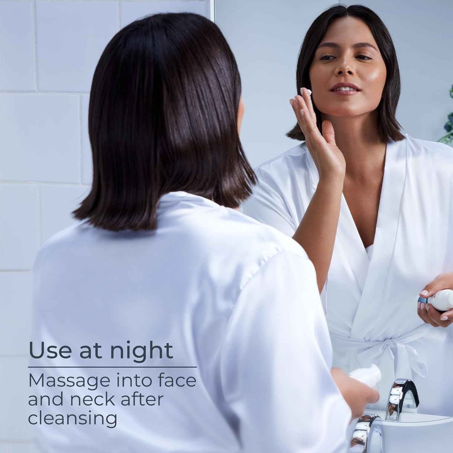 Eucerin Face Immersive Hydration Night Cream with Hyaluronic Acid and Provitamin B5, Ultra-Lightweight Face Moisturizer Smooths Fines Lines and Wrinkles