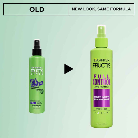 Garnier Fructis Style Anti-Humidity Hairspray, Non-Aerosol