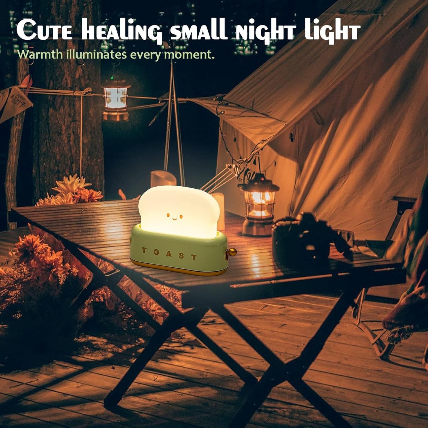 QANYI_Desk_Decor_Toaster_Lamp,_Rechargeable_Small_Lamp_with_Smile_Face_Toast_Bread_Cute_Toaster_Shape_Room_Decor_Night_Light_for_Bedroom,_Bedside,_Living_Room,_Dining,_Desk_Decorations,_Gift