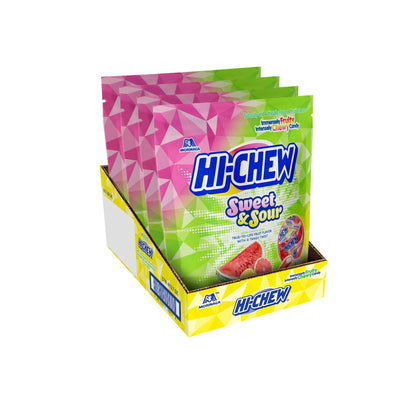 HI-CHEW Assorted, Green Apple Strawberry Mango Grape, Soft & Chewy Candy 2lb - 185+ Pieces Individually Wrapped - Made with Immensely Juicy Fruity Flavors