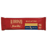 Barilla Al Bronzo Bucatini Pasta (1 lb), Bronze Cut Pasta Created from High Quality Durum Wheat, Imported from Italy, Non-GMO, Kosher