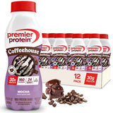 Premier Protein COFFEEHOUSE Protein Shake with Caffeine for Energy – 30g Protein, No Added Sugar, 24 Vitamins & Minerals, 11.5 fl oz, 12 Pack