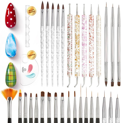 Beetles_31pcs_Nail_Art_Brushes,_Dotting_Tools,_Nail_Art_Pens,_Dust_Brush,_Striping_Liner_Fingernail_Drawing_Pens_with_Palette_Holder_All_in_One_for_Starter_Manicure_Design_Set