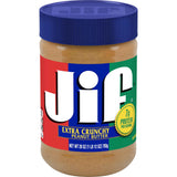 Jif Extra Crunchy Peanut Butter, 28-Ounce Jar