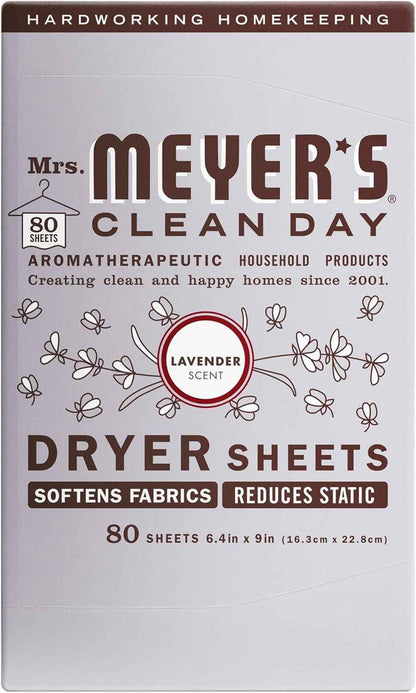 MRS. MEYER'S CLEAN DAY Dryer Sheets