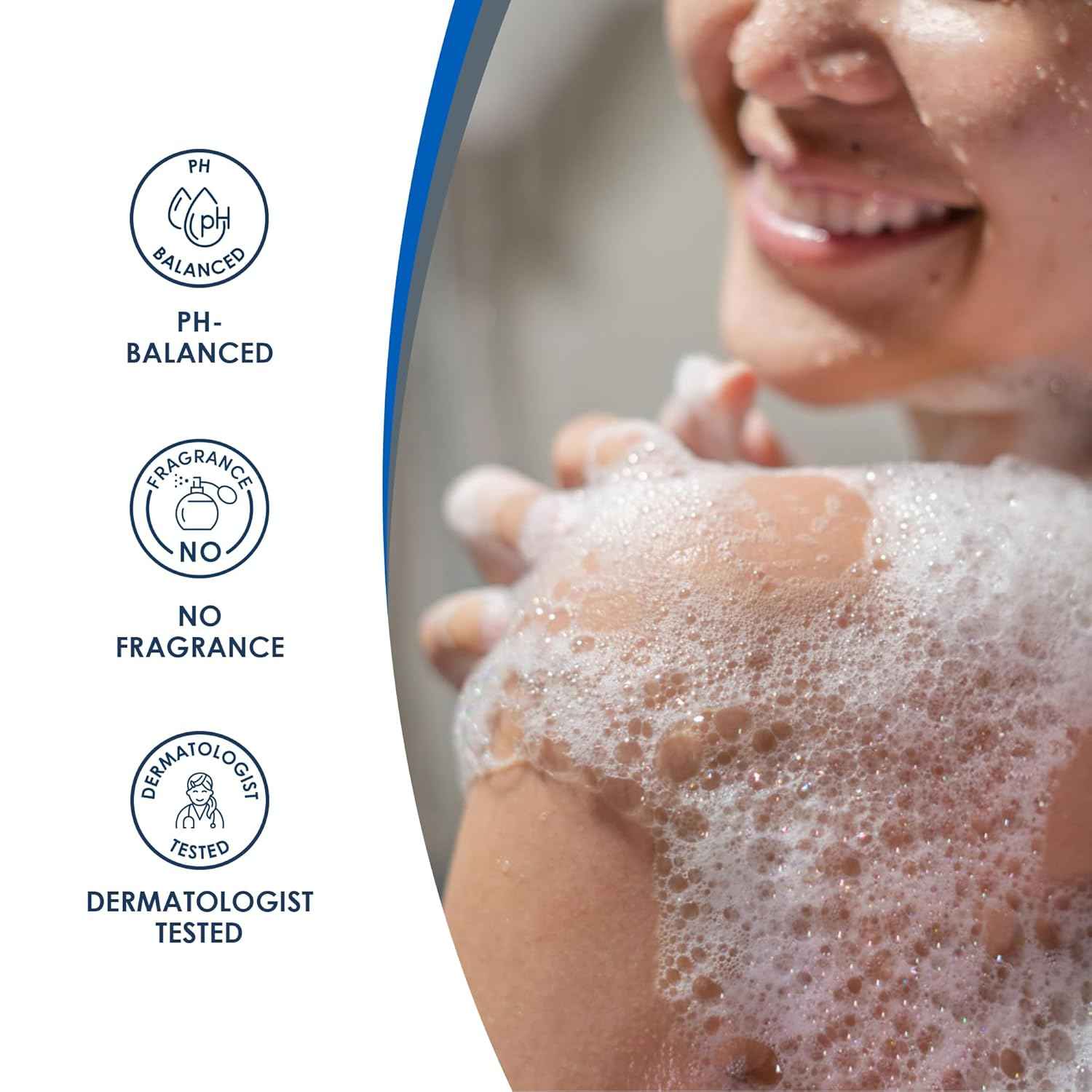 Vanicream Gentle Body Wash -12 fl oz - Formulated Without Common Irritants for Those with Sensitive Skin