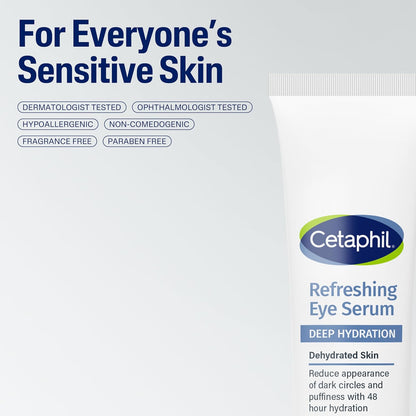 CETAPHIL_Deep_Hydration_Refreshing_Eye_Serum,_0.5_fl_oz,_48Hr_Hydrating_Under_Eye_Cream_to_Reduce_the_Appearance_of_Dark_Circles,_With_Hyaluronic_Acid,_Vitamin_E_&_B5_(Packaging_May_Vary)