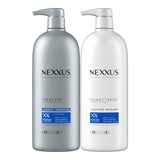 Nexxus Shampoo and Conditioner Therappe Humectress 2 Count for Dry Hair Silicone-Free, Moisturizing Caviar Complex and Elastin Protein for thicker and stronger hair