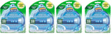 Scrubbing Bubbles Fresh Gel Toilet Bowl Cleaning Stamps, Helps Keep Toilet Clean and Helps Prevent Limescale & Rings, Rainshower Scent, 1 Dispenser with 6 Fresh Gel Stamps