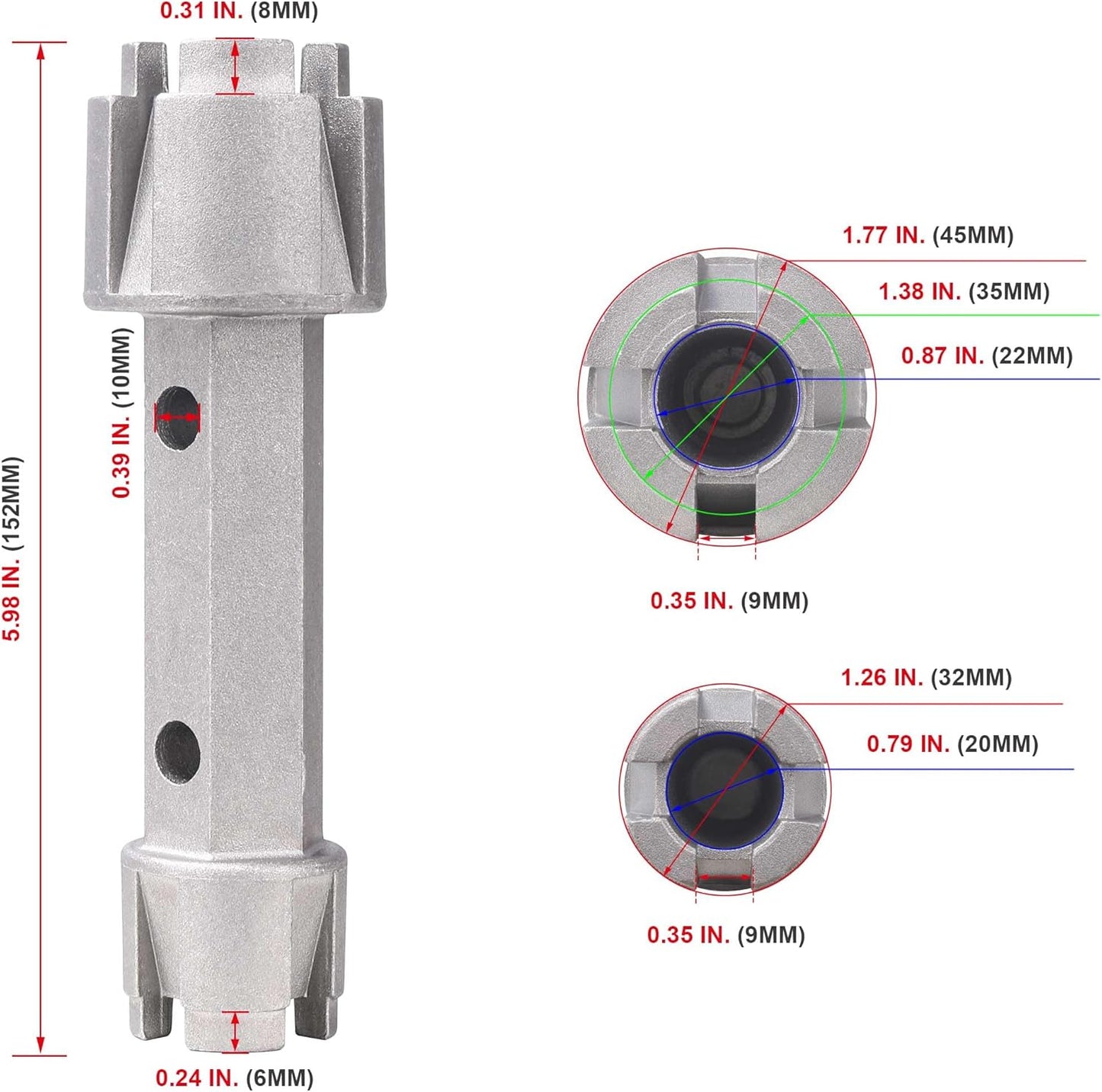 HAUTMEC_Tub_Drain_Remover_Wrench_Tool_Heavy_Duty_Aluminum_Shower_Bathtub_Drain_Removal_Tool_PL0030