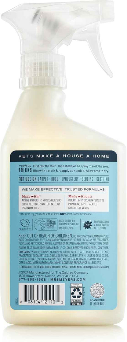Mrs. MEYER'S CLEAN DAY Pet Stain & Odor Fighter, Coconut Leaf Scent, 16oz