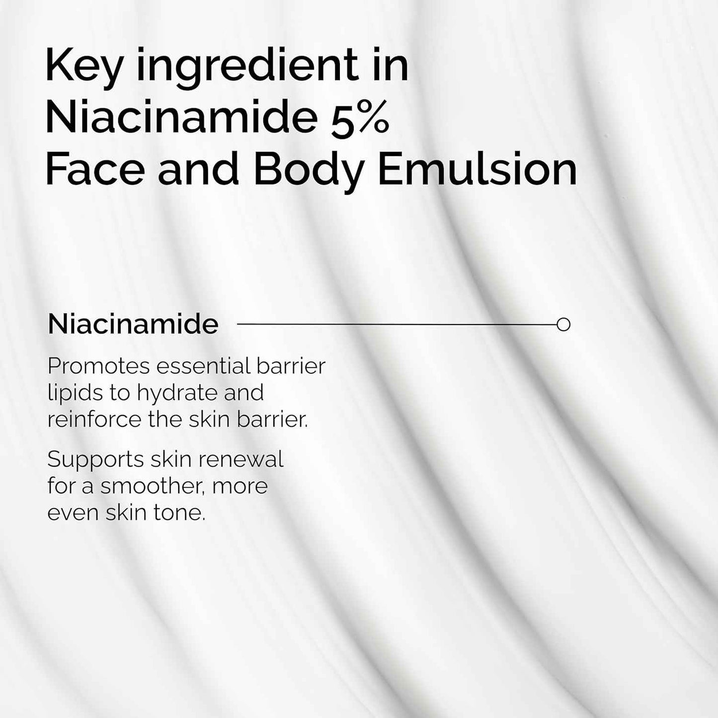 The Ordinary Niacinamide 5% Face and Body Emulsion, Dark Spot & Skin Tone Corrector, 3.4 Fl Oz