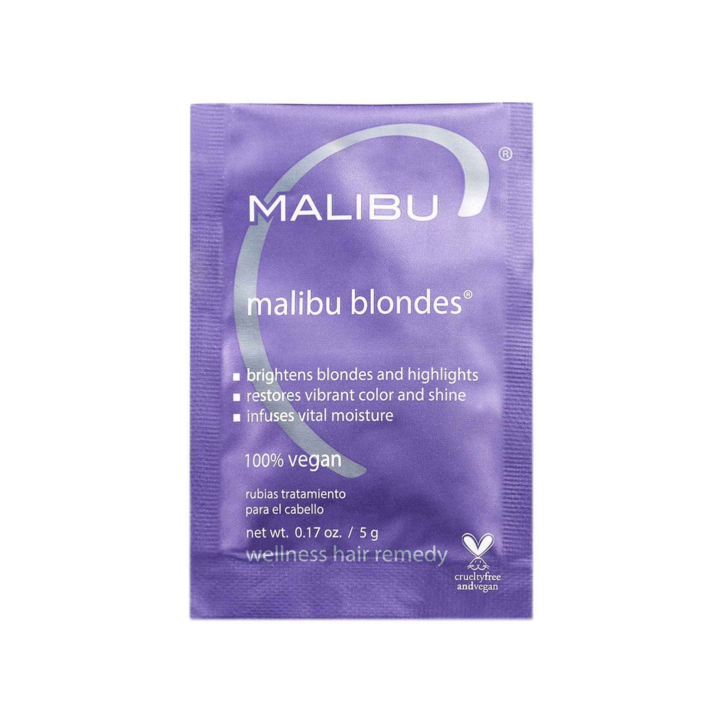 Malibu C Blondes Wellness Remedy - Removes Discoloration from Bleached, Highlighted or Natural Blonde Hair + Restores Vibrance and Shine with Vitamin C Complex