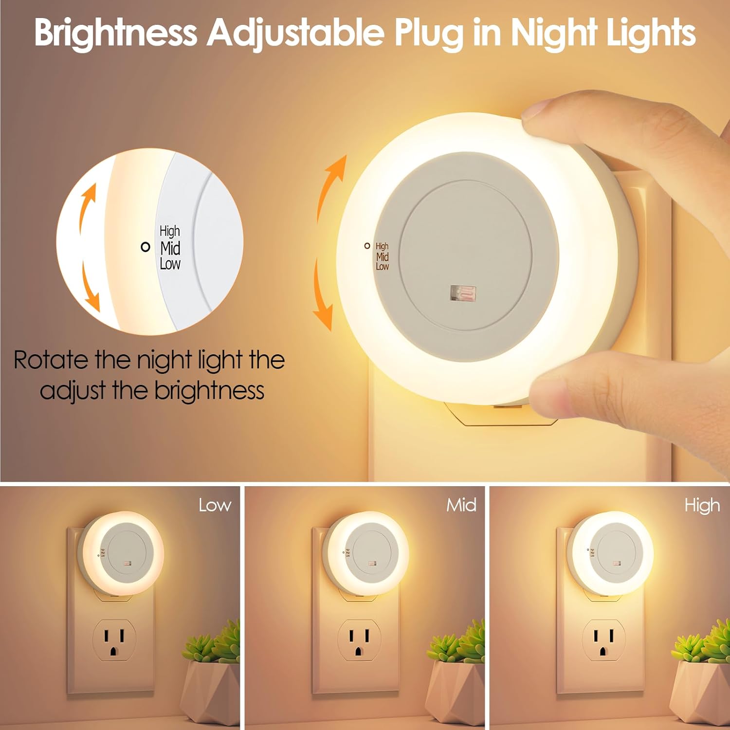 FOLKSMATE_LED_Night_Lights_Plug_in,_Dimmable_Nightlight_Plug_Into_Wall_with_Light_Sensor,_Adjustable_for_Adults,_Bedroom,_Bathroom,_2-Pack