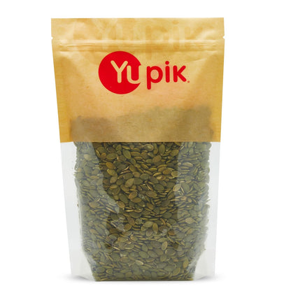 Yupik_Raw_Pumpkin_Seeds,_No_Shell,_1_lb_(16_oz),_GMO-Free,_Gluten-Free,_Kosher,_Shelled_Pepitas,_Salt-Free,_Oil-Free,_Plant-Based_Protein,_Source_of_Fiber,_Healthy_Snacks,_Ideal_for_Baking_&_Topping