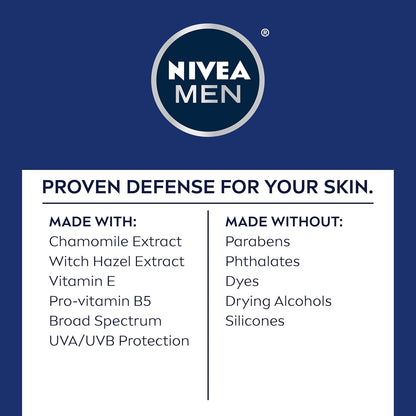 NIVEA_MEN_Sensitive_Face_Lotion_with_SPF_15,_Broad_Spectrum_Sunscreen,_3_Pack_of_2.5_Fl_Oz_Tubes