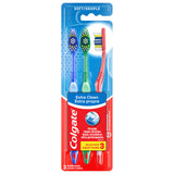 Colgate Extra Clean Toothbrush, Medium Toothbrush for Adults