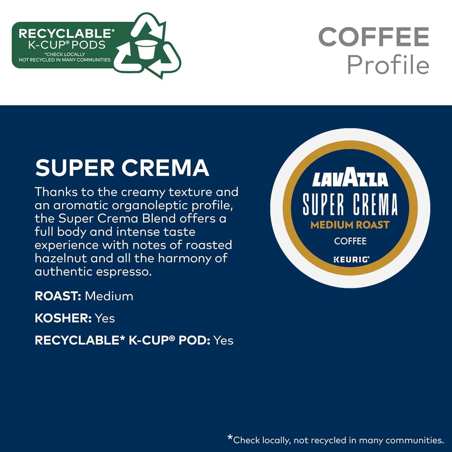 Lavazza Favorites Collection, Single Serve Keurig® K-Cup® Pods, Light and Medium Roast Coffees