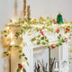 40 LED-Battery-Powered Copper Wire - Holly