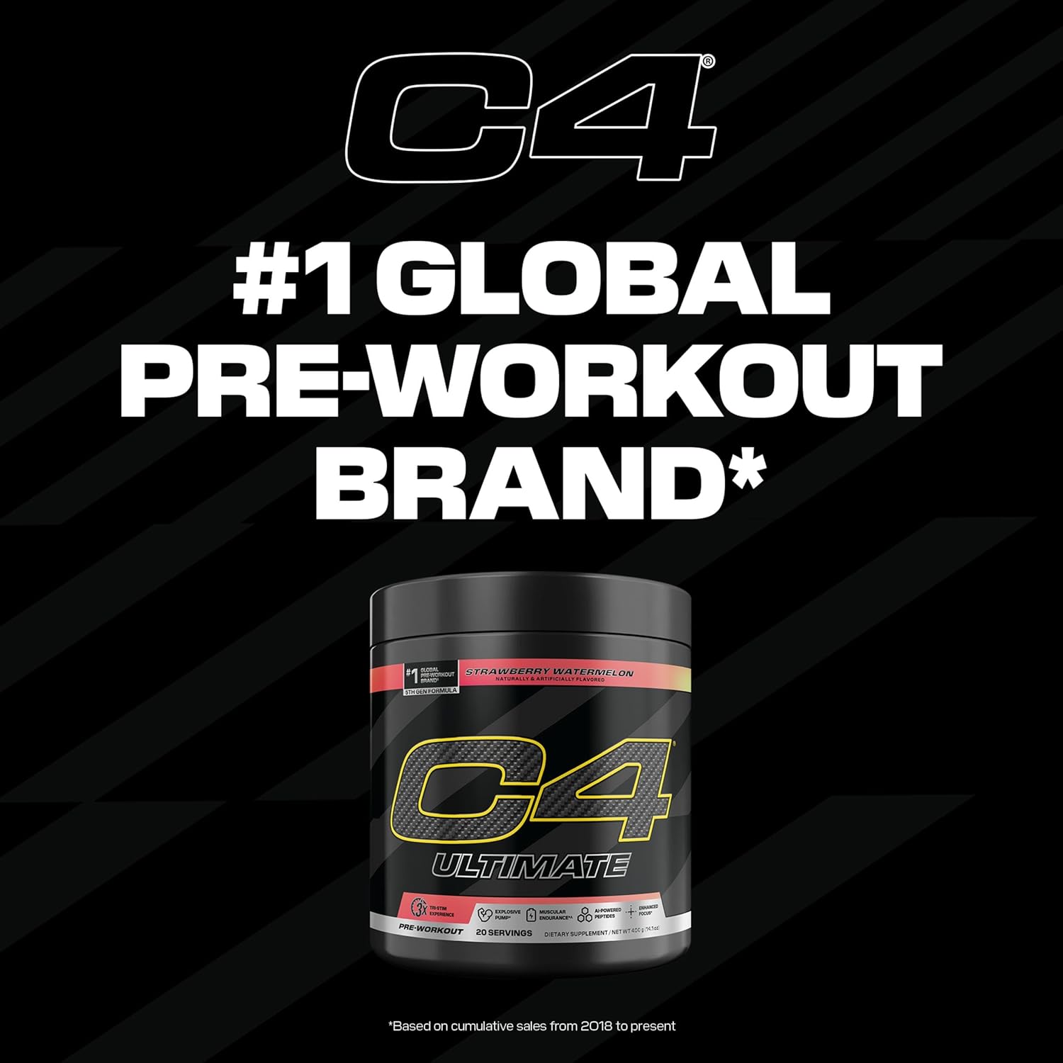 C4_Ultimate_Pre_Workout_Powder_Watermelon_-_Sugar_Free_Preworkout_Energy_Supplement_for_Men_&_Women_-_300mg_Caffeine_+_3.2g_Beta_Alanine_+_2_Patented_Creatines_-_20_Servings
