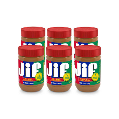 Jif Creamy Peanut Butter/ Dark Roast Creamy Peanut Butter/ Extra Crunchy/ Chocolate Peanut Butter