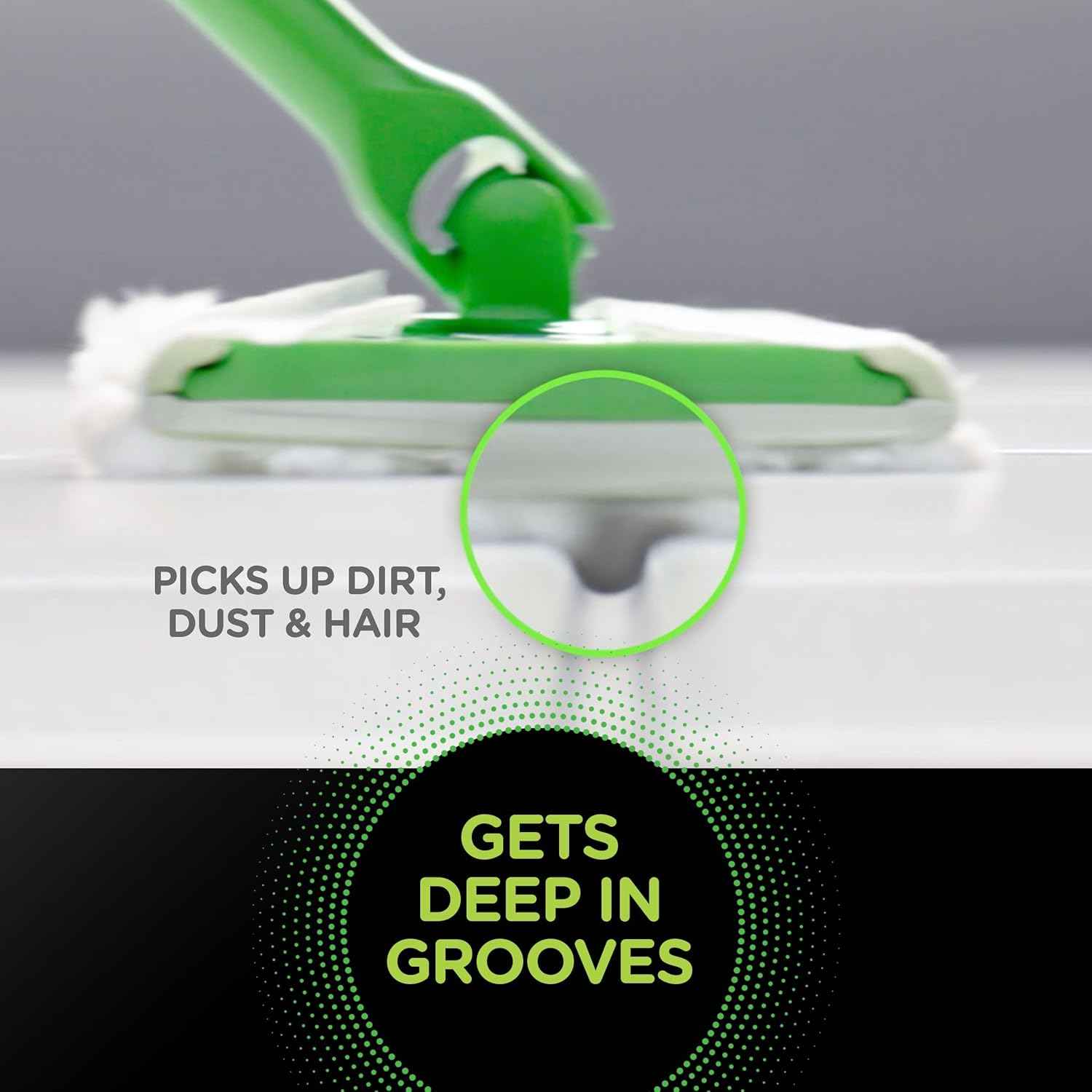 Swiffer Sweeper Heavy Duty Dry Multi-Surface Cloth Refills for Floor Sweeping and Cleaning
