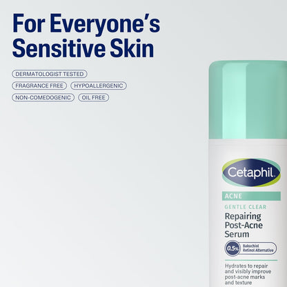 CETAPHIL_Gentle_Clear_Repairing_Post-Acne_Serum,_Retinol_Alternative,_Oil_Free_Serum_for_Sensitive_Skin,_1_Fl_Oz,_Bakuchiol,_Improves_Skin_Tone_&_Post-acne_Marks,_Dermatologist_Recommended_Brand