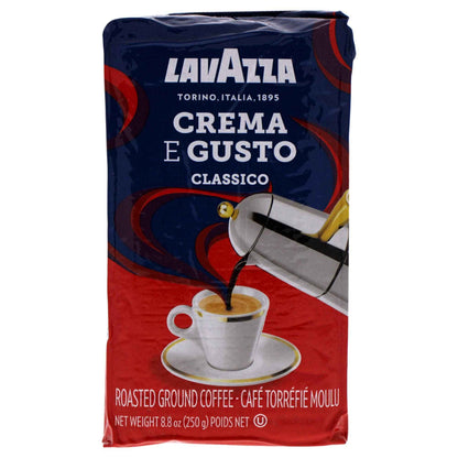 Lavazza Ground Coffee, Medium Roast, Arabica and Robusta Blend