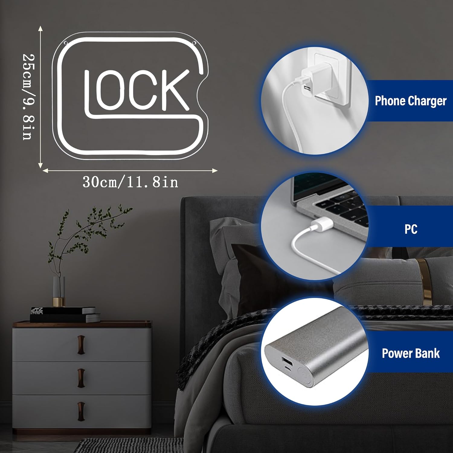 Lock_Neon_Signs_for_Wall_Decor,Dimmable_Game_Neon_Light_for_Gamer,Usb_Powered_Gaming_Lights_for_Man_Cave_Bedroom_Game_Room_Bar_Birthday_Gifts(9.8_*_11.8in)