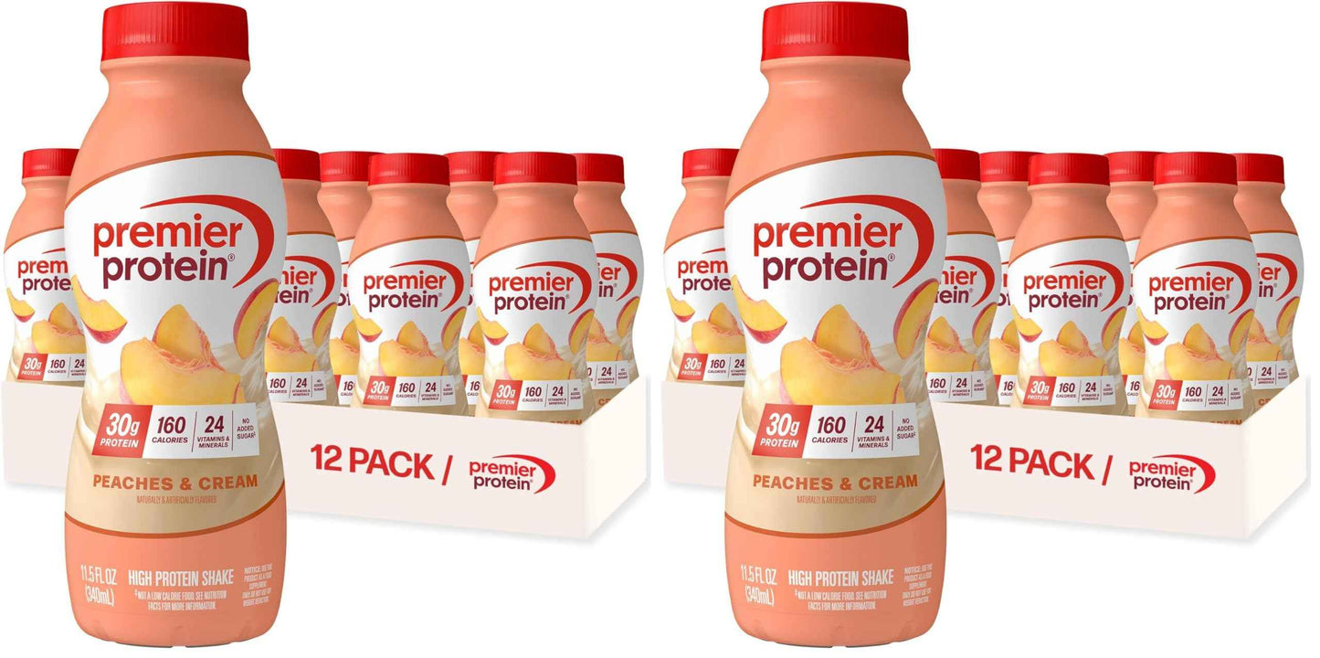 Premier Protein Shake, 30g Protein, No Added Sugar, 24 Vitamins & Minerals to Support Immune Health, 11.5 fl oz