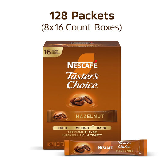 Nescafe_Taster's_Choice_Instant_Coffee_Beverage,_Hazelnut,_16_count_(Pack_of_8)