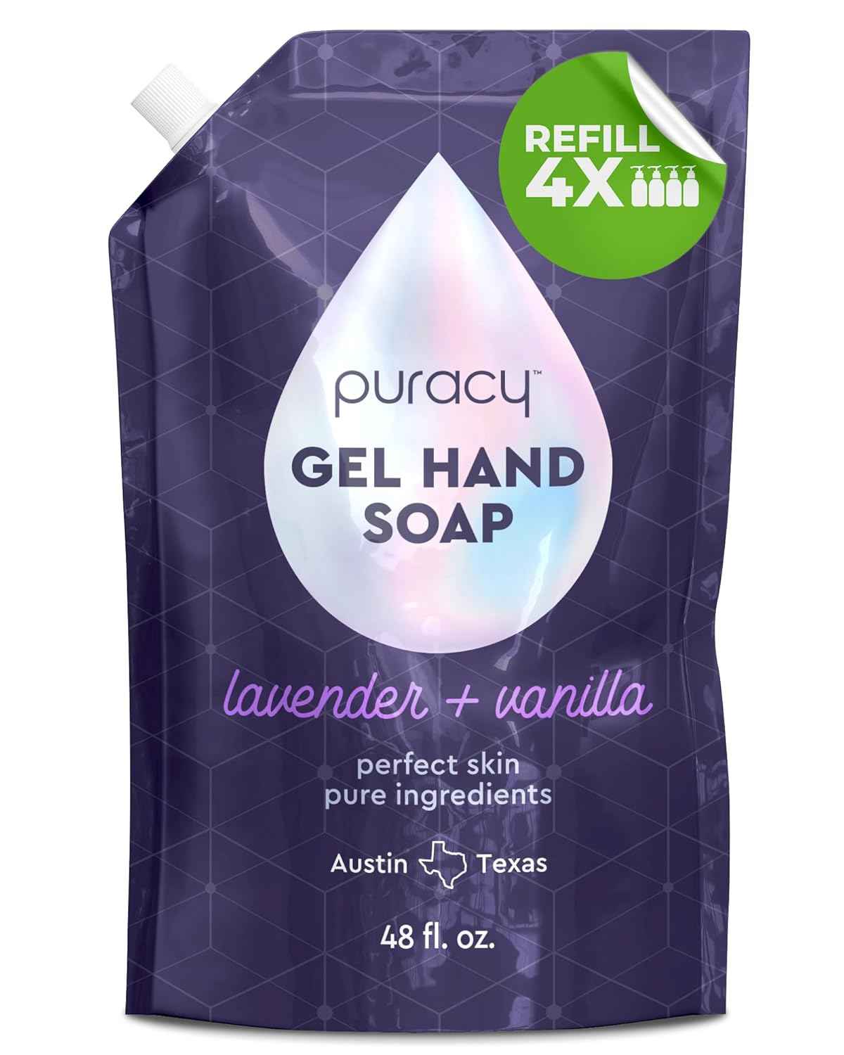 Puracy Organic Hand Soap, Professional Hand Washers We've All Become, Moisturizing Natural Gel Hand Wash Soap, Liquid Hand Soap Refills for Soft Skin