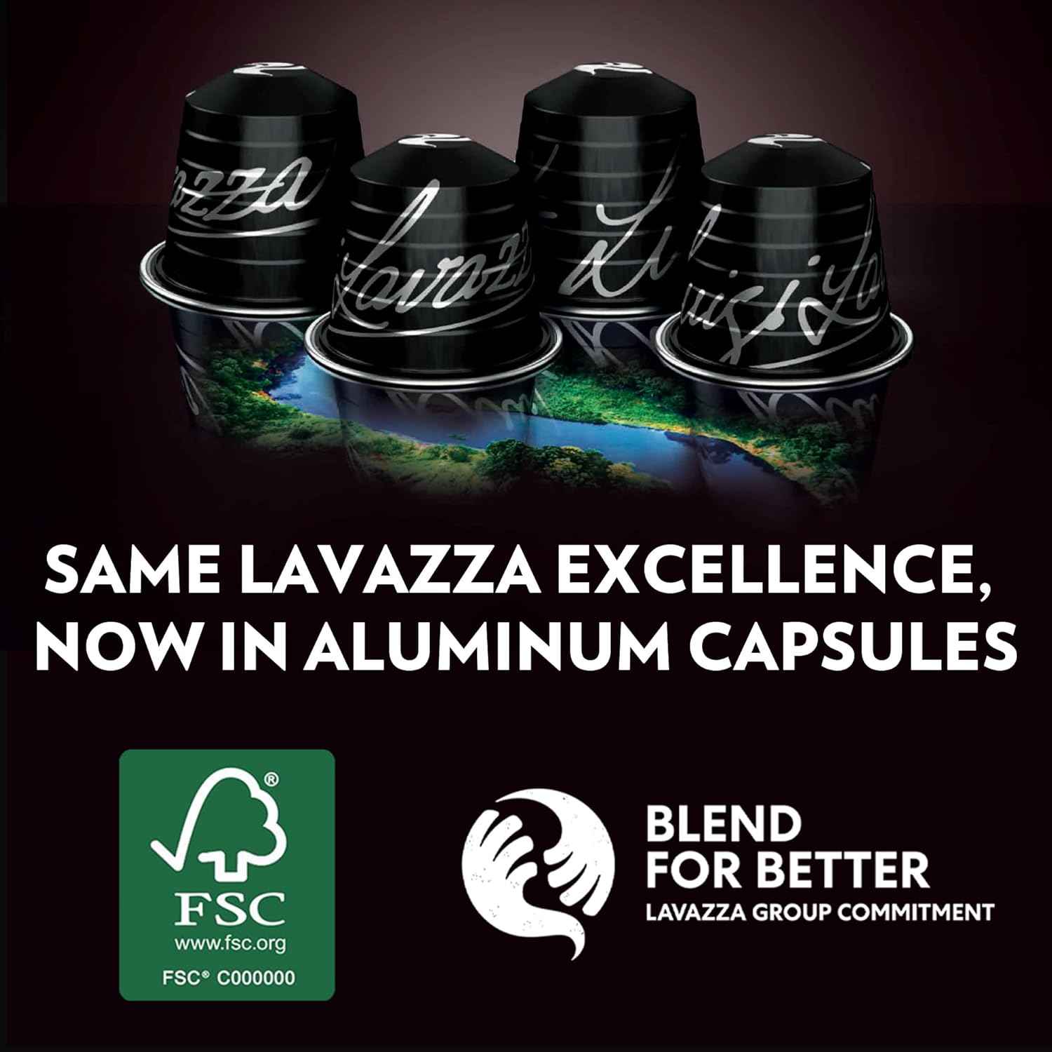 Lavazza Espresso Maestro Classico Aluminum Capsules Compatible with Nespresso* Original Machines, Medium Espresso Roast, 100% Arabica (60 Capsules)