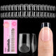 2-5-Short Square 160pcs (Flat-X Nail Tips )