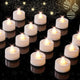 Warm White Light, White Shell - 12-Pack