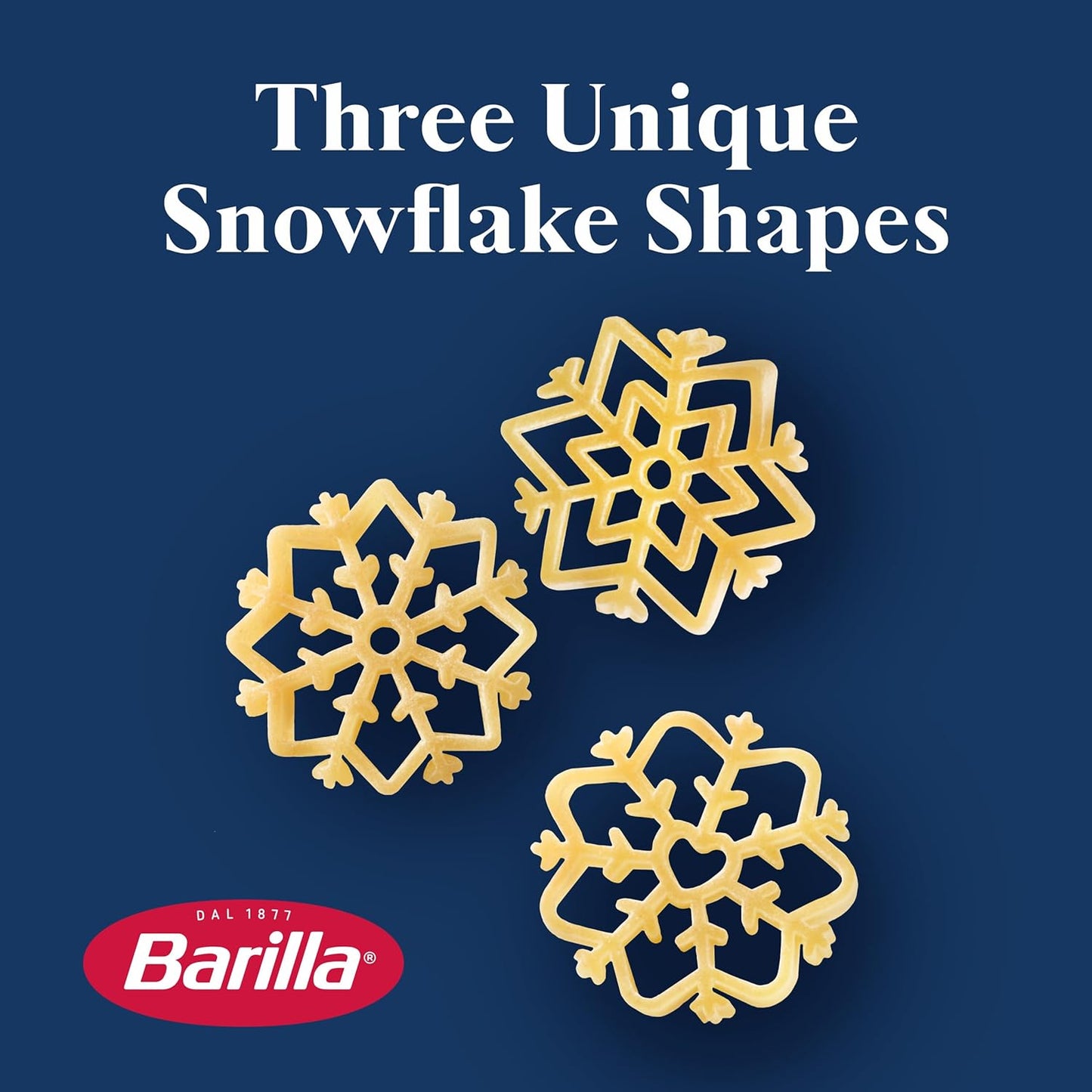 Barilla,_Limited_Edition_Snowfall_Pasta,_12_Ounce