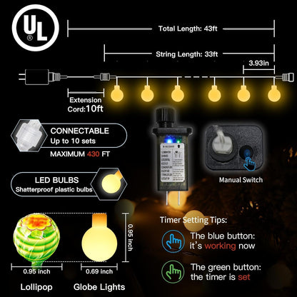 suddus_String_Lights_for_Bedroom,_33ft_100_Led_Connectable_Globe_String_Lights_Indoor,_Hanging_Fairy_Lights_Plug_in_with_Remote_for_Classroom,_Room,_Dorm,_Outdoor,_Christmas_Tree_Decor,_Warm_White