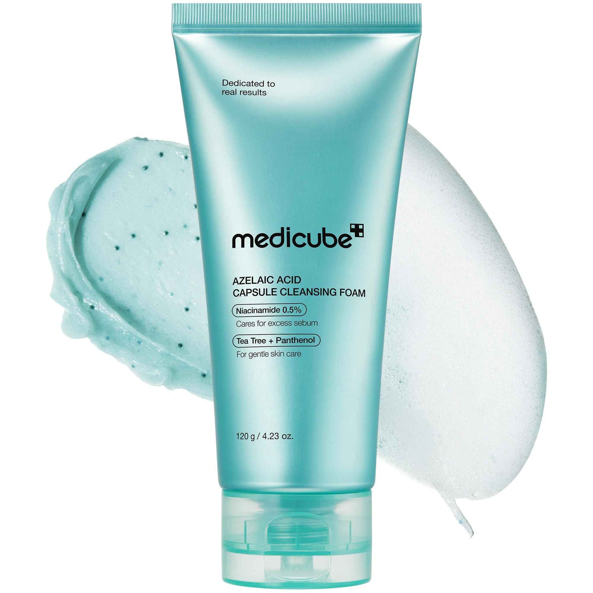 medicube | Daily Gentle Cleanser for Skin Texture, Blackhead & Pore Care | AHA, BHA & PHA for Deep Cleansing | Korean Skincare