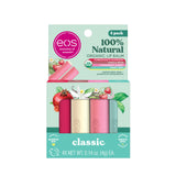 eos 100% Natural & Organic Lip Balm Sticks, All Natural Lip Balm, All-Day Moisture, Dermatologist Recommended