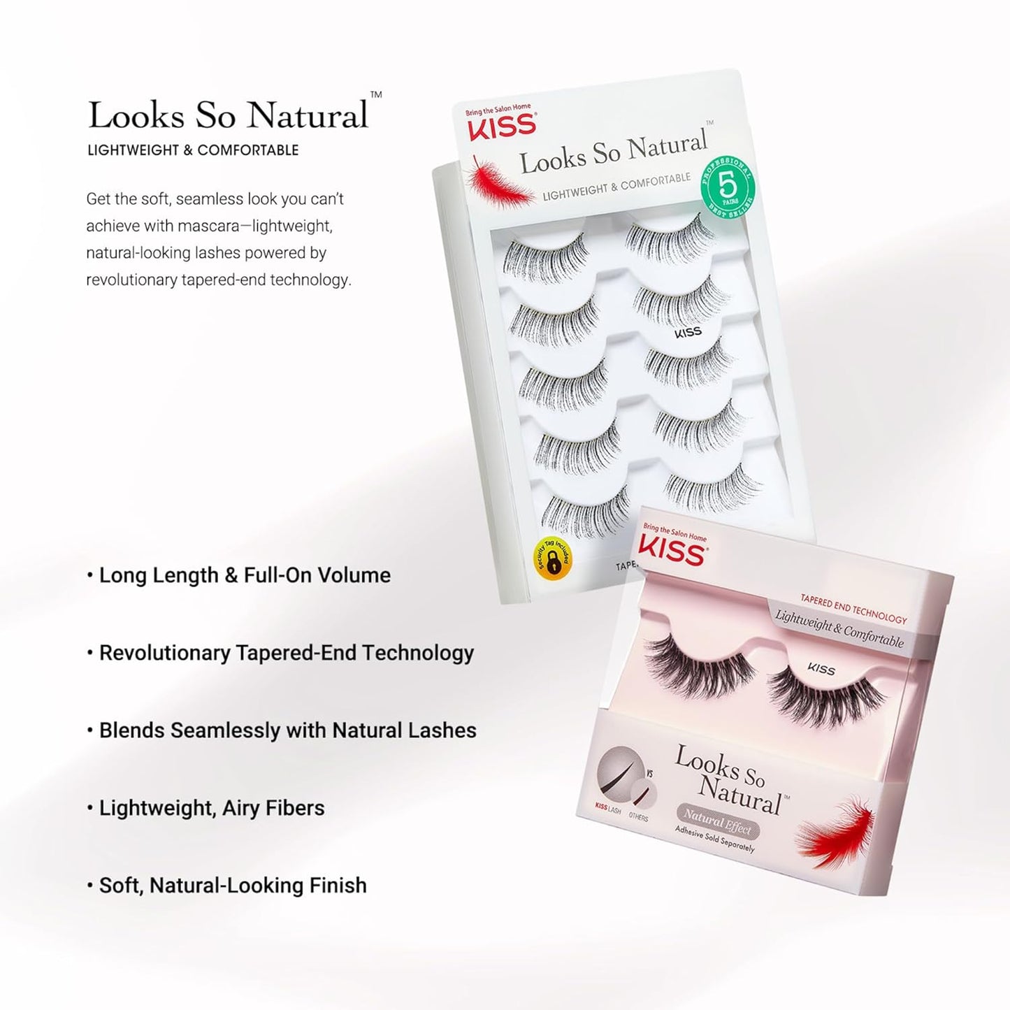 KISS_So_Wispy,_False_Eyelashes,_'',_12mm,_Includes_5_Pairs_Of_Lashes,_Easy_to_Apply,_Reusable_Lash_Clusters