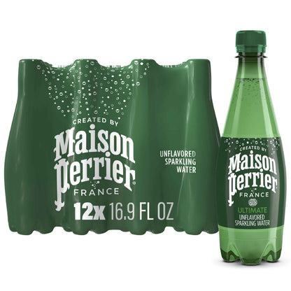 Maison Perrier Sparkling Water, 16.9 FL OZ Plastic Water Bottle