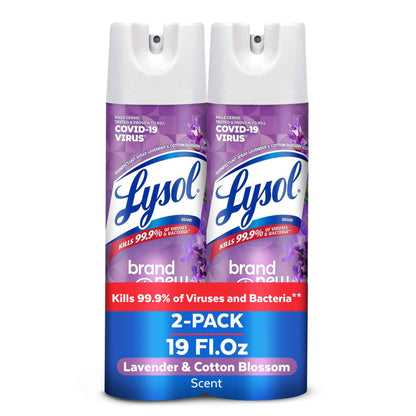 Lysol Disinfectant Spray, Sanitizing And Antibacterial Spray, For Disinfecting And Deodorizing